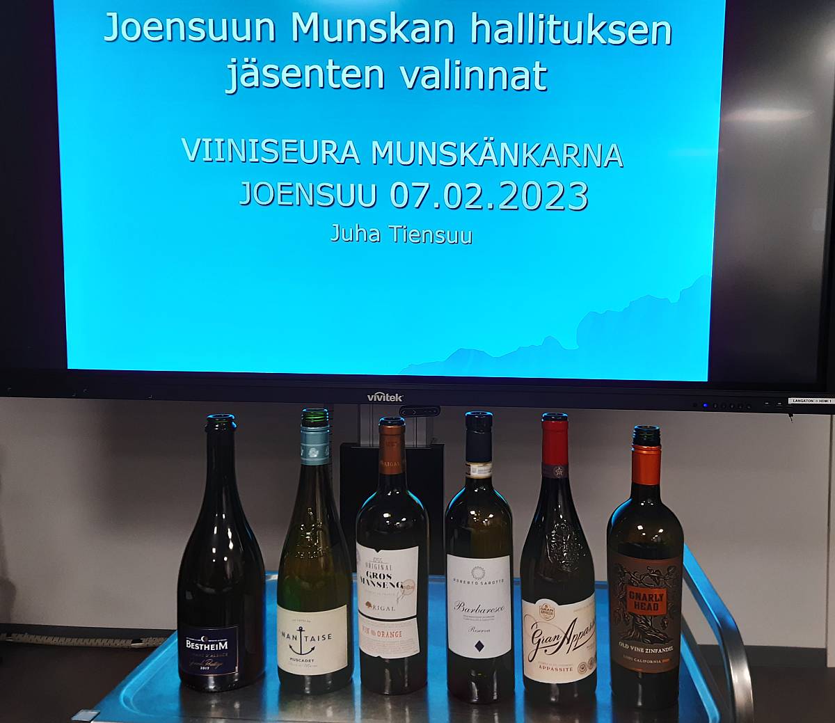 Tasting-viinit helmikuu 2023 Joensuun Munskänkarna